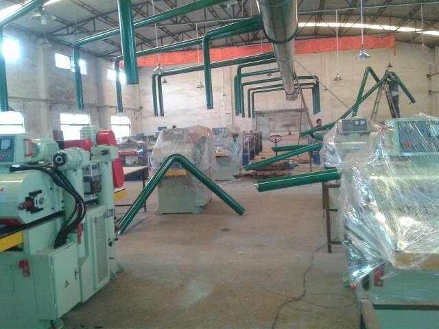 感謝馬益軍老總批量訂購(gòu)505D自動(dòng)送料平刨帶螺旋刀軸