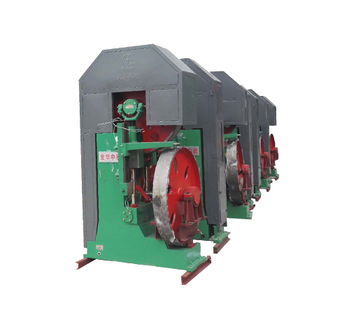 瑞福祥臥式帶鋸鋸料時將調節帶鋸移動的離合器分開